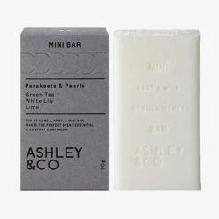 Ashley+Co Support Local Gifts Mini Bar Parakeets + Pearls Soap