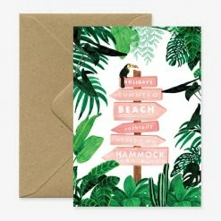 All The Ways To Say Heaven Pink Sign Card