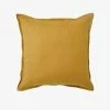 George Street Linen Belgian Washed Linen Honey Euro Pillowcase