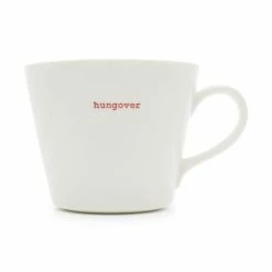 Keith Brymer Jones Table & Kitchen Hungover White Bucket Mug 350ml