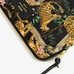 Wouf IPad Sleeve Black Lazy Jungle