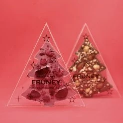 Fruney Christmas Tree Milk Chocolate + Nuts 100g Eat & Drink