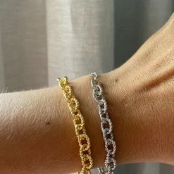 Silver Linings Accessories Ophelia Gold Link Bracelet