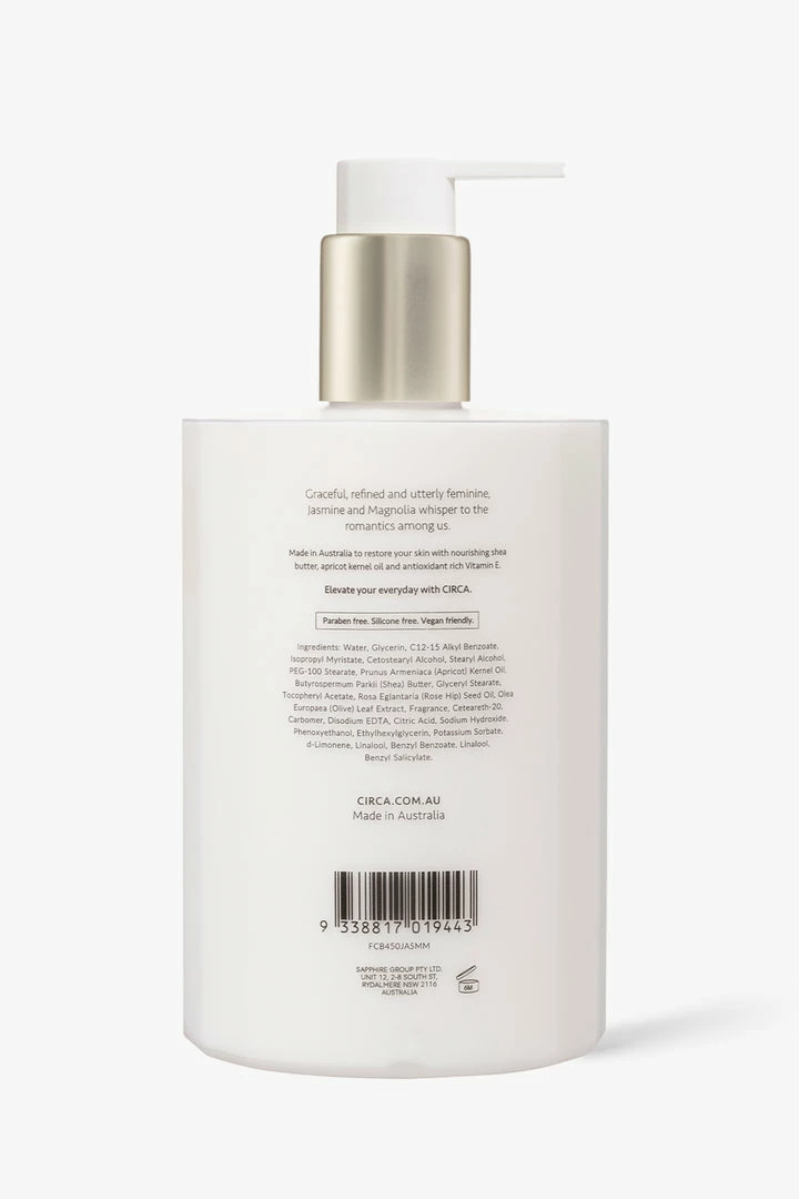 Circa Home CH Jasmine + Magnolia Hand Lotion 450ml