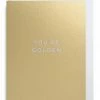 Oxted Gifts For Her You're Golden Gold Small Card