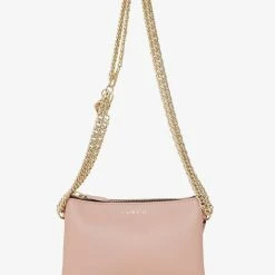 Saben Accessories Lily Crossbody Tea Rose Bag With Chain
