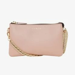 Saben Accessories Lily Crossbody Tea Rose Bag With Chain