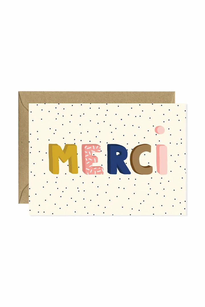 All The Ways To Say Merci Card