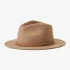 Brixton Accessories Messer Fedora Mojave Wool Felt Hat