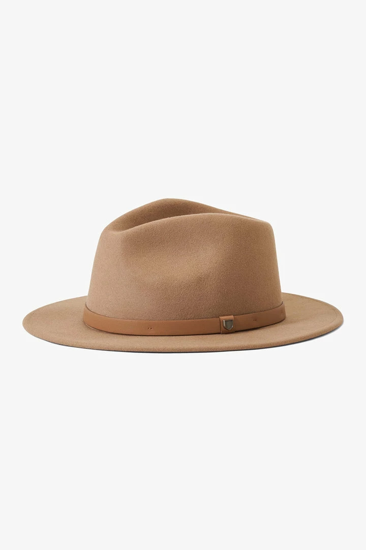Brixton Accessories Messer Fedora Mojave Wool Felt Hat
