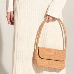 Brie Leon Mini Camille Biscuit Baby Croc Bag Accessories