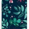 Elm Paper Home & Beauty Greenery Navy Gift Tag