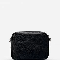 Status Anxiety Accessories Cult Crossbody With Chain Black Bubble Bag