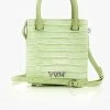 Stolen Girlfriends Club Tour Buddy Acid Lime Croc Mini Cross Body Tote Bag Accessories
