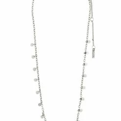 Pilgrim Accessories Panna Silver Mini Multi Charm Necklace