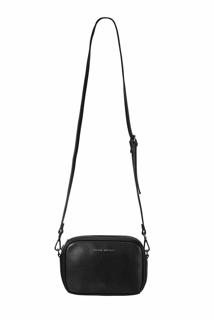 Status Anxiety Plunder Cross Body Black Bag