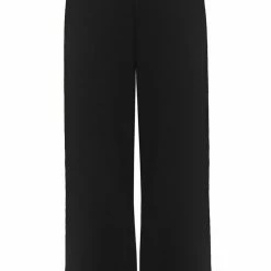Among The Brave Best Life Black Soft Crepe Wide Leg Pant Fashion
