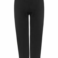 Among The Brave Spirited Black Tie Front Tapered Cupro Pant Fashion