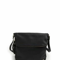 Stitch+Hide Alexa Soft Leather Black Satchel Bag Accessories