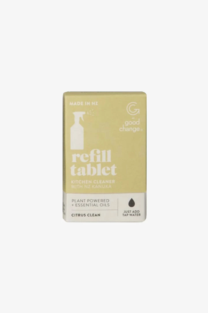 Good Change Kitchen Cleaner Citrus 3 Pack Refill Concentrate Cleaning Tablet Table & Kitchen