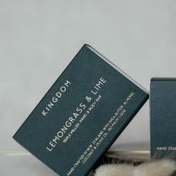 Kingdom Hand + Body Bar Lemongrass + Lime 130g