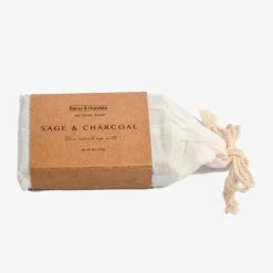 Raine & Humble Soap Bar Sage + Charcoal