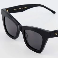 Isle Of Eden Sienna Black Sunglasses Accessories