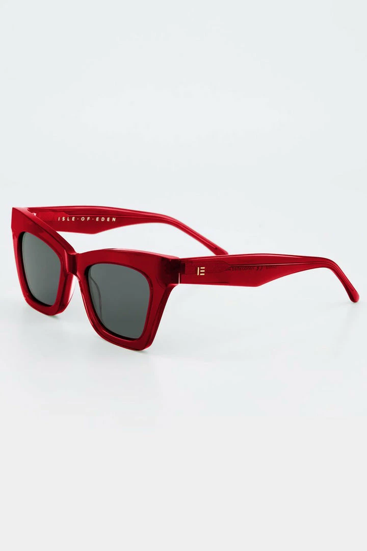 Isle Of Eden Sienna Red Sunglasses