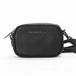 Federation Small Times Black Bubble Bag