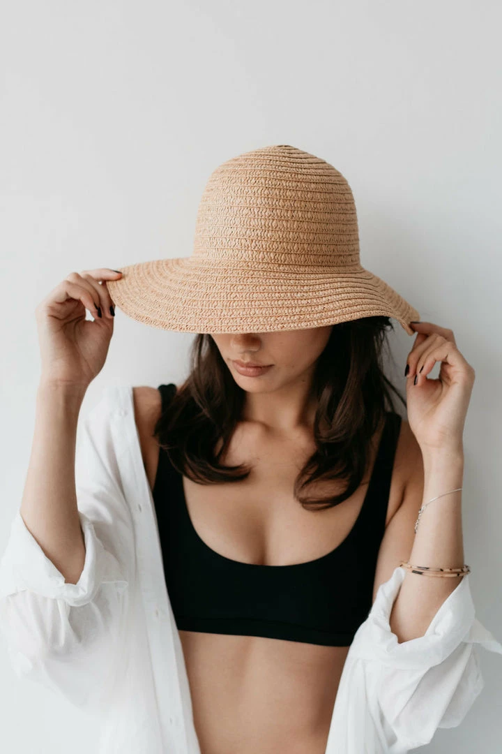 Sophie So Shady Woven Natural Hat Accessories