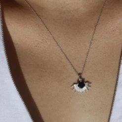 Silver Linings Solace Silver Necklace