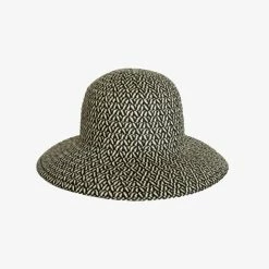 Sophie So Shady Woven Monochrome Hat Accessories