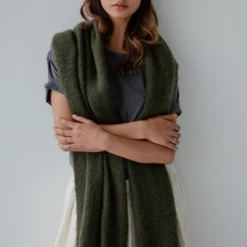 Sophie Accessories So Snug Forest Green 50% Recycled Polyester 50% Polyester Scarf