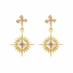 Lindi Kingi Star Burst Earrings Accessories
