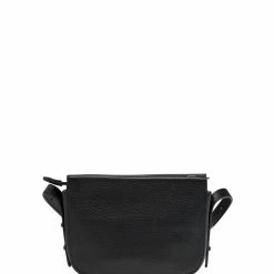 Status Anxiety Accessories In Her Command Curved Base Black Cross Body Bag With Stud Detail