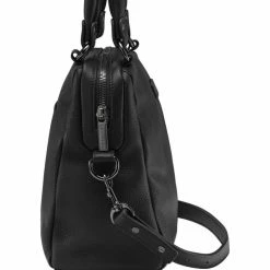 Status Anxiety Last Mountains Black Shoulder Bag