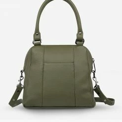 Status Anxiety Accessories Last Mountains Khaki Shoulder Bag