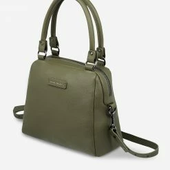 Status Anxiety Accessories Last Mountains Khaki Shoulder Bag