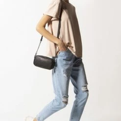 Status Anxiety New Normal Black Bubble Mini Cross Body With Chain Accessories