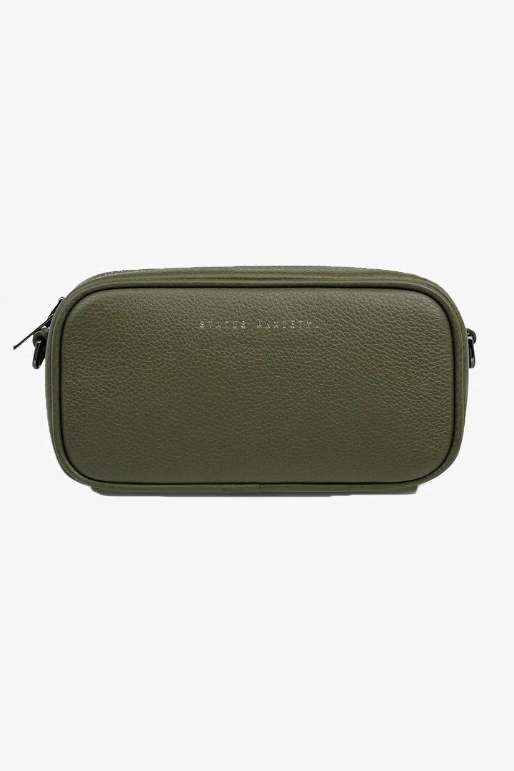 Status Anxiety New Normal Khaki Cross Body With Chain Accessories