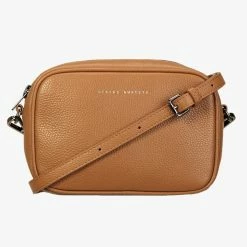 Status Anxiety Plunder Tan Cross Body Bag