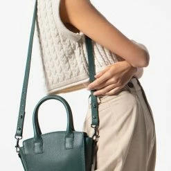 Status Anxiety Worst Behind Us Green Leather Bag Accessories