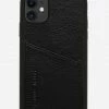 Status Anxiety Who's Who Leather Phone Case Black
