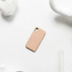 Status Anxiety Accessories Hunter + Fox Leather Dusty Pink Iphone Case X/XS