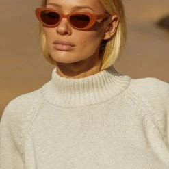 Status Anxiety Wonderment Honey Narrow Sunglasses Suit Separates