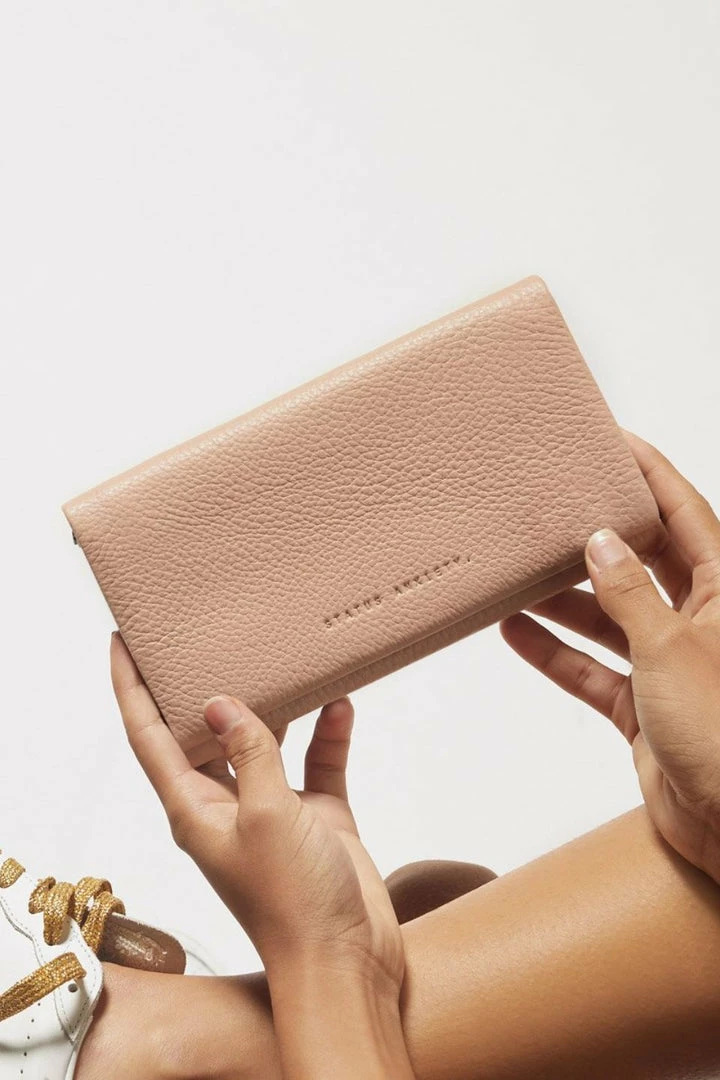 Status Anxiety Accessories Nevermind Dusty Pink Wallet