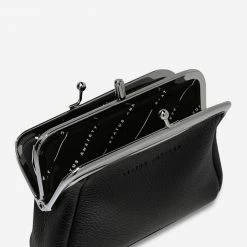 Status Anxiety Volatile Black Clip Purse Accessories