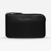 Status Anxiety Smoke And Mirrors Black Wallet