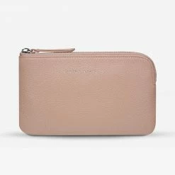 Status Anxiety Smoke And Mirrors Dusky Pink Wallet