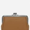 Status Anxiety Volatile Tan Clip Purse Accessories